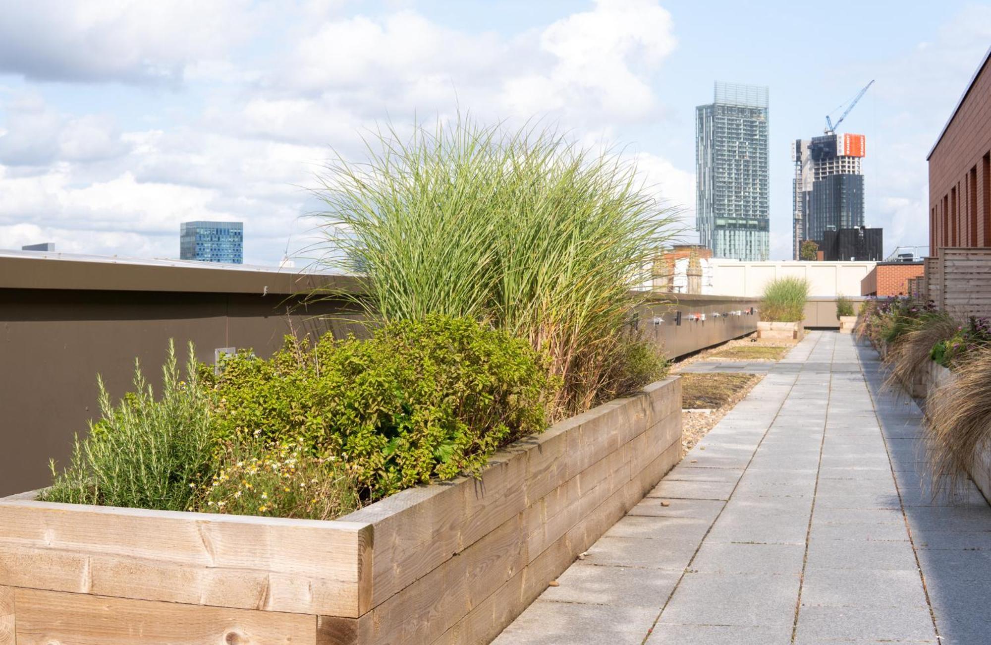 3Br Manchester Penthouse - Sky Garden & City Views エクステリア 写真