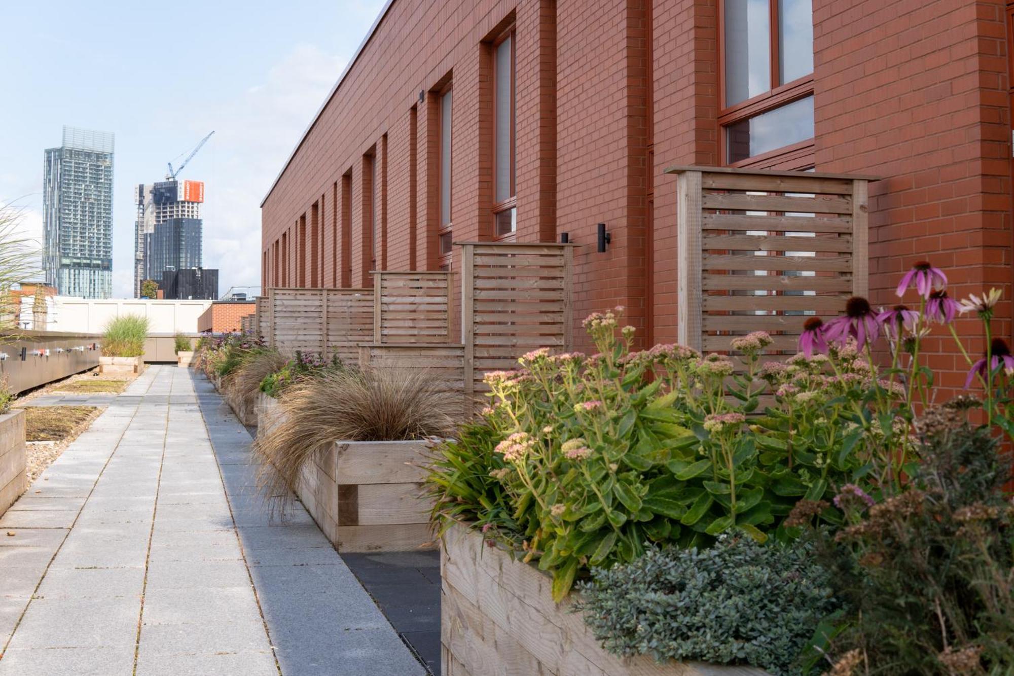3Br Manchester Penthouse - Sky Garden & City Views エクステリア 写真